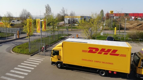 Algunas empresas de transporte como DHL, no parecen sufrir con la «nueva situación»